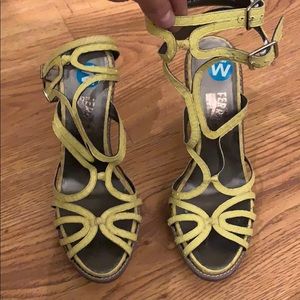 Ferragamo sandal heels
